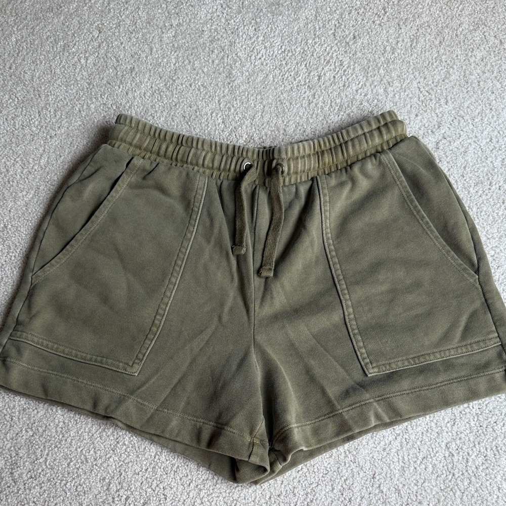 GAP Olive Women's Athletic Shorts